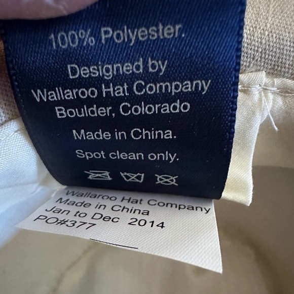 Wallaroo Hat Co Fedora Style Hat Jamison Cream Color Size Medium Large - Picture 3 of 14